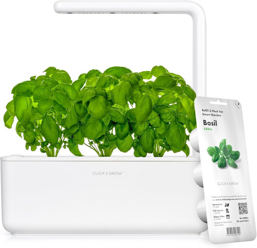 Indoor herb garden kit with - herb,