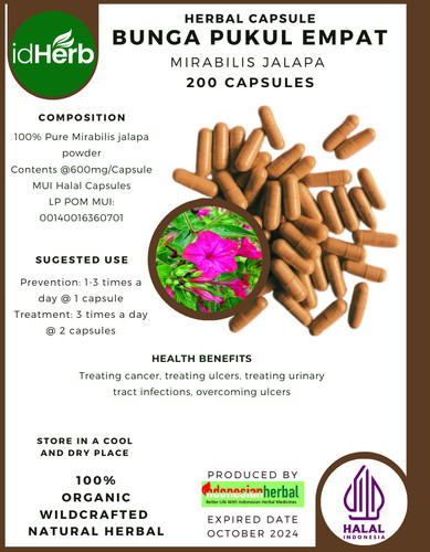 Capsule mirabilis jalapa - capsule,
