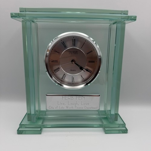 Danbury clock company - company, glass
